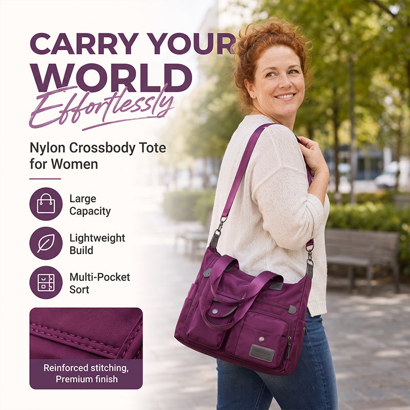 👜 LIMITED-TIME 50% OFF! 💐 Large Capacity Waterproof Tote Bag for Women