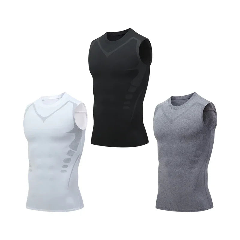 ⏰🔥LIMITED TIME 50% OFF!🔥50K+ SOLD! Ionic Shaping Vest – Cooling compression, smooths belly & love handles. Invisible under shirts. Feel confident again! 💪✨