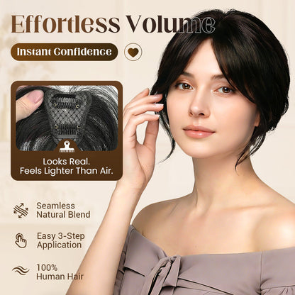 🥳2026 HOT SALE💞50K+ SOLD!✨Partial Bangs Hair Piece