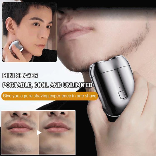 ✨HOT SALE✨2024 New Mini Double Head Electric Shave