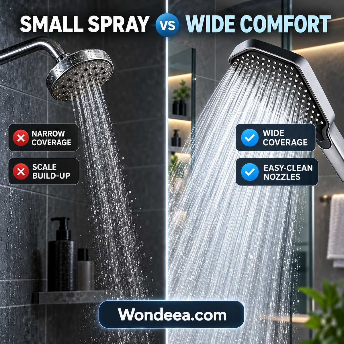 🚿 High-Boost Shower Head – Powerful Water Flow & Spa-Like Comfort ✨