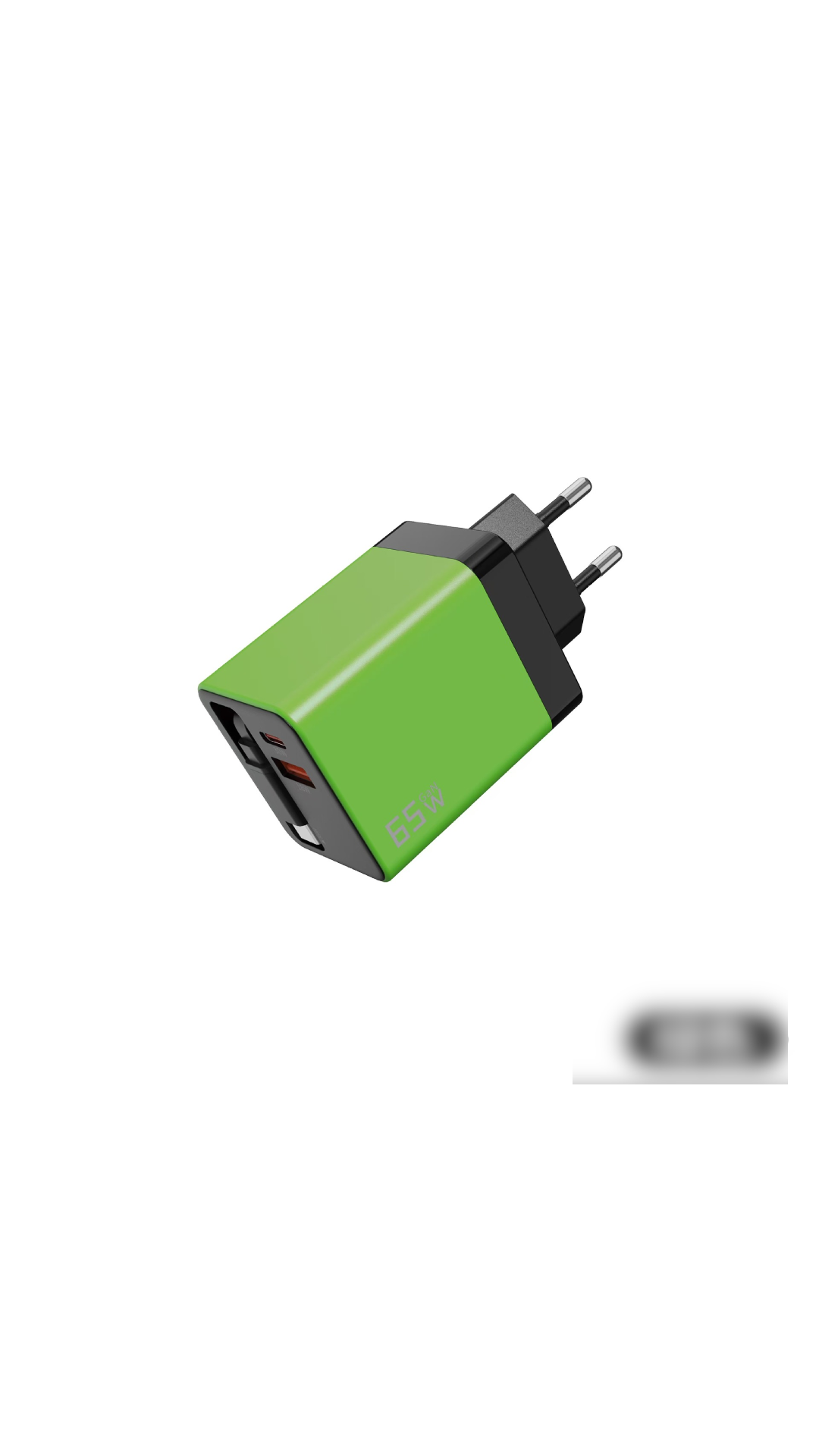 🔥65W Fast Charging Phone Charger Block with Retractable 80cm Type-C Cable