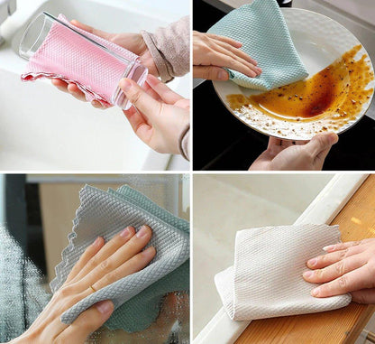 🔥Streak-Free Miracle Cleaning Cloths - Reusable - clarioy