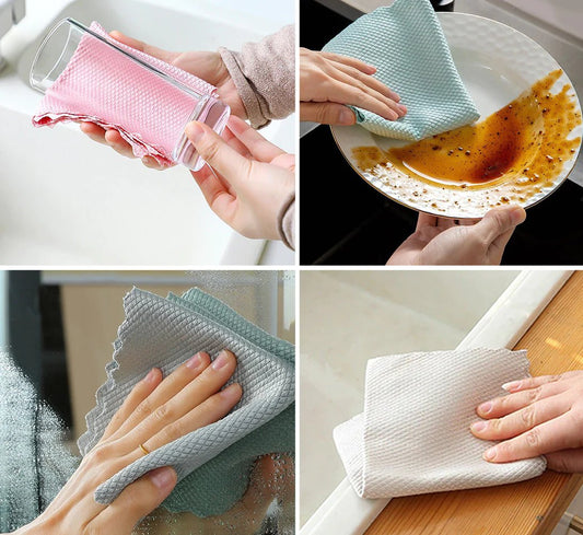 🔥Streak-Free Miracle Cleaning Cloths - Reusable - clarioy