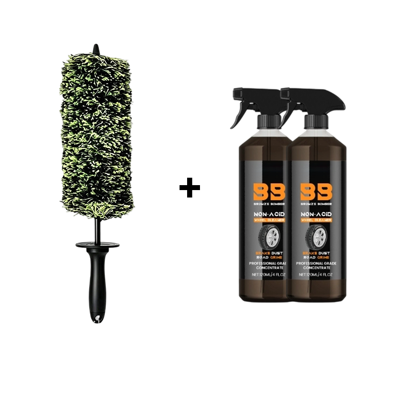 ⏰🔥LIMITED TIME 50% OFF!🔥50K+ SOLD!🧹 Extra-Long Wheel Barrel Brush — Reaches Deep Inside Alloy Wheels for a Complete Clean