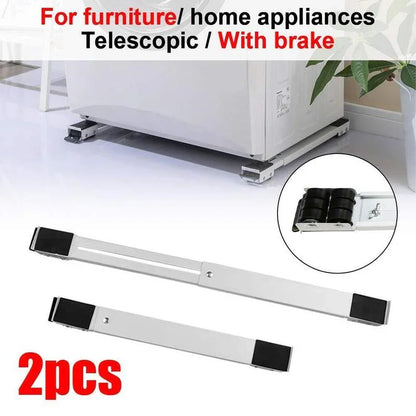 ⏰🔥LIMITED TIME 50% OFF!⚙️ Easy Moveable Roller Bracket – Portable, Floor Protector, 300kg Load ✨
