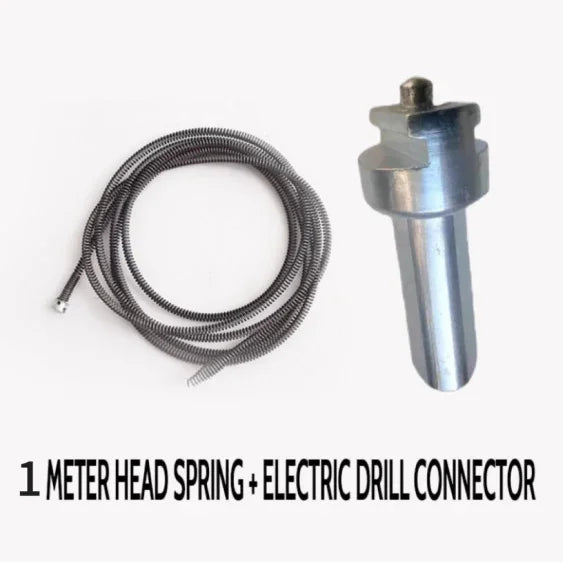 1 meter head spring and electric drill connector for auto tools from clarioy
