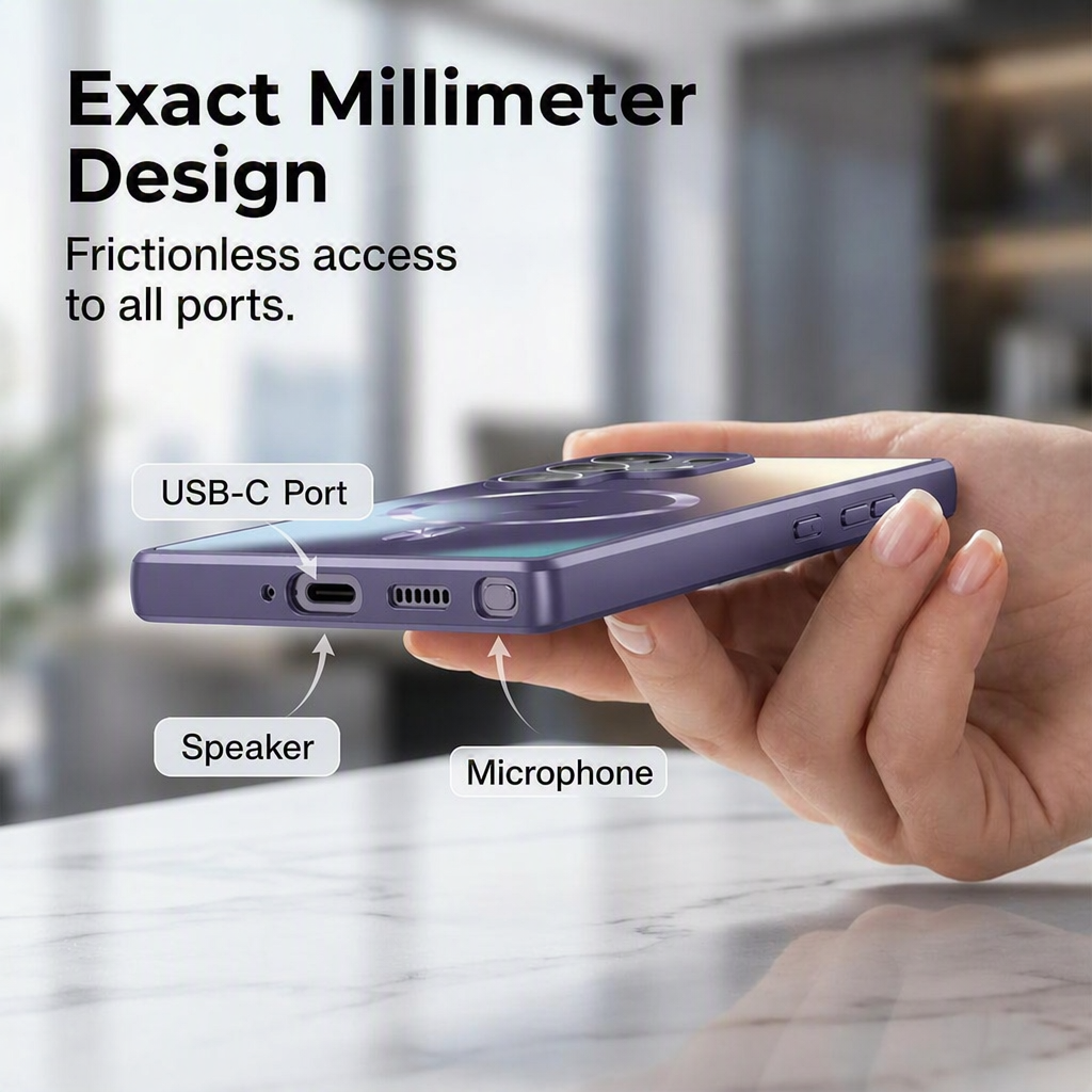 📱🧲 50% OFF! Magnetic Case for Samsung Galaxy S26 Ultra / S25 / S24 – Soft AG Matte, Instant Magnetic Lock & Full Camera Protection ✨