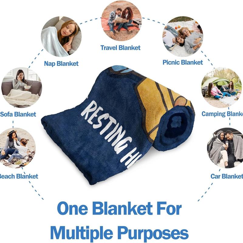 🎁“Dad’s Not Sleeping… Just Resting His Eyes” Blanket 🛋️💤Soft Plush Throw Blanket for Dad – The Perfect Gift from Kids ❤️❤️