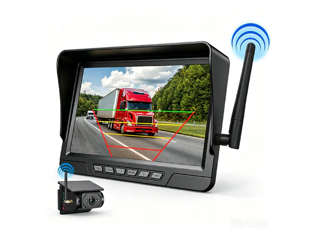 🔥Hot Sale ＆ 50％ Off🔥7-Inch HD Wireless Backup Camera System