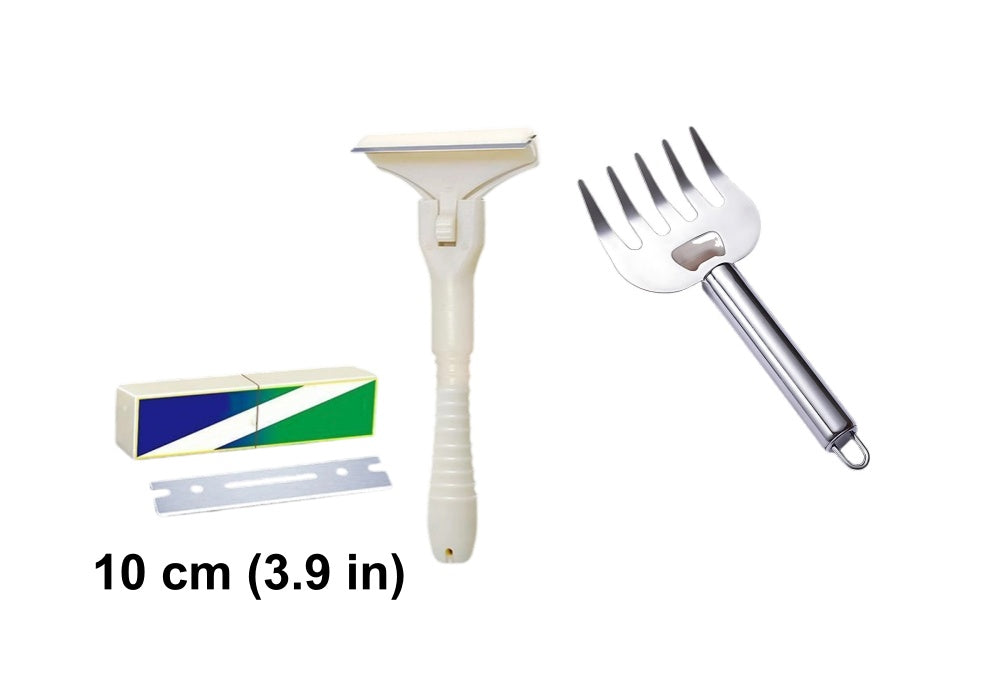 🥩🔥 50% OFF! Stainless Steel Meat Scraper – Easy Fat & Fascia Removal Tool for Beef & Pork 🔪✨