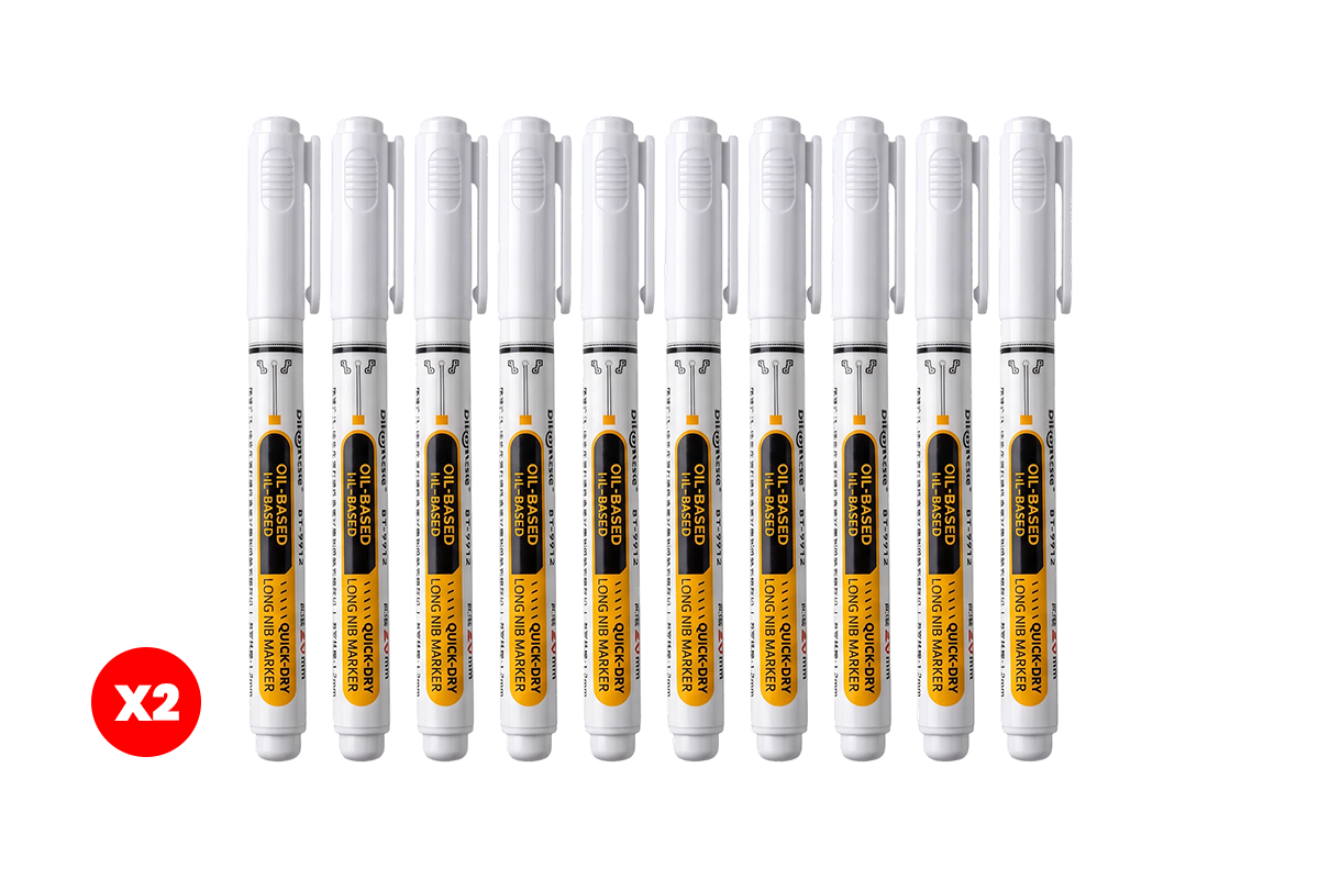 ⏳🔥LIMITED-TIME 50% OFF! ⏰Precision Tip Quick-Dry Oil-Based Marker Pen