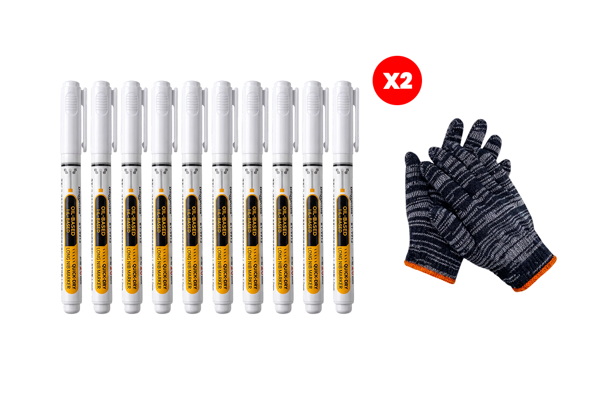 ⏳🔥LIMITED-TIME 50% OFF! ⏰Precision Tip Quick-Dry Oil-Based Marker Pen
