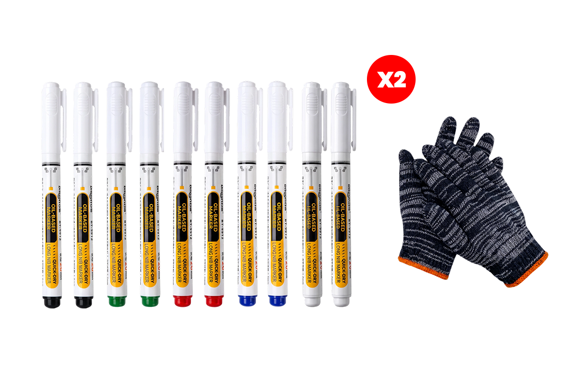 ⏳🔥LIMITED-TIME 50% OFF! ⏰Precision Tip Quick-Dry Oil-Based Marker Pen