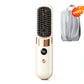 🥳2026 HOT SALE🥳💞50K+ SOLD!💇‍♀️🛡️ 50% OFF! 3‑in‑1 Cordless Hair Straightening Brush – Straighten, curl & detangle with 4 heat settings. Wider teeth prevent burns – safe for daily styling! ✨🌿