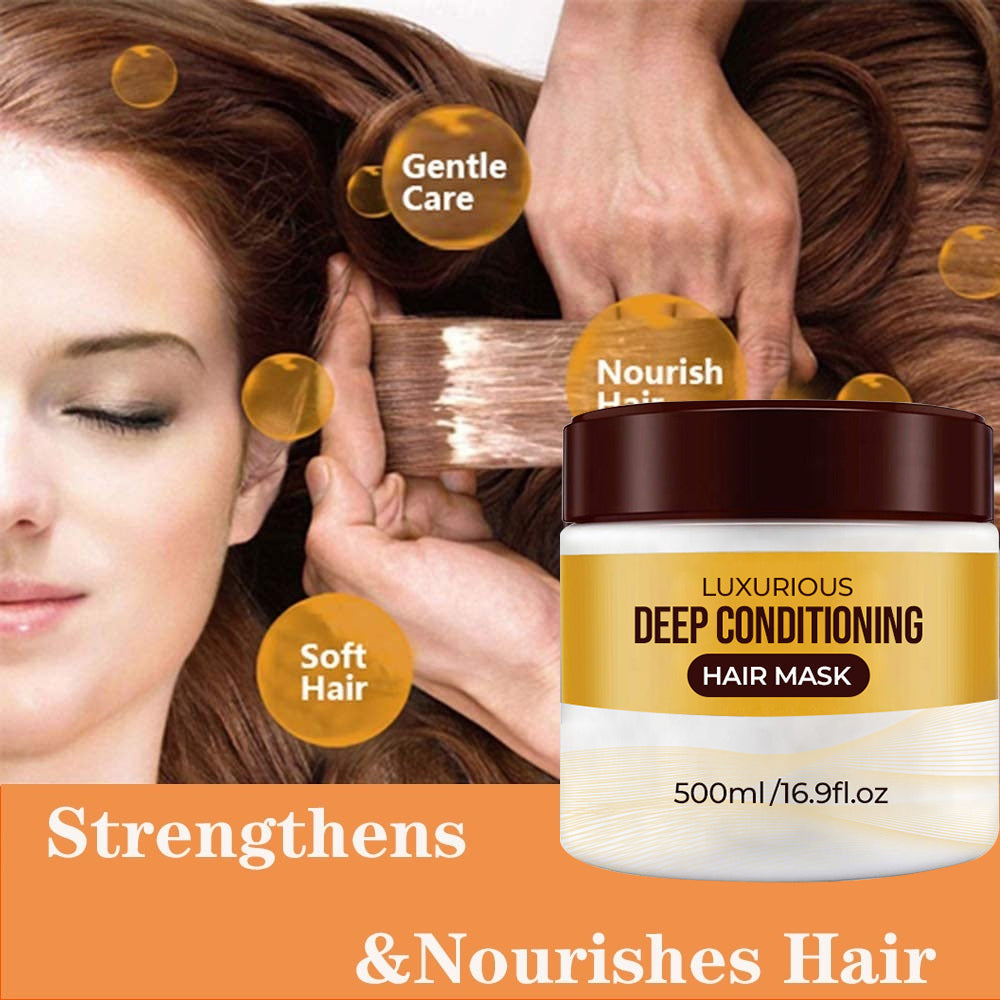 🔥Buy 3 get 2 free🔥Luxurious hair mask with deep conditioning