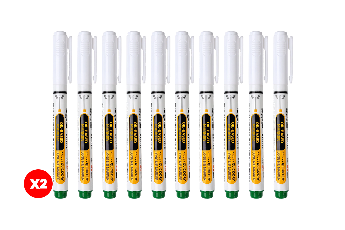 ⏳🔥LIMITED-TIME 50% OFF! ⏰Precision Tip Quick-Dry Oil-Based Marker Pen