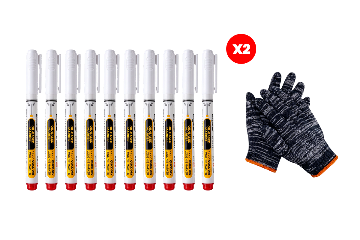 ⏳🔥LIMITED-TIME 50% OFF! ⏰Precision Tip Quick-Dry Oil-Based Marker Pen