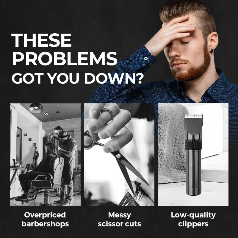 💎 50% OFF! 💎 Household Digital Display Electric Hair Clipper Set – Professional Precision, Rechargeable & Ultra-Quiet ✂️🔋