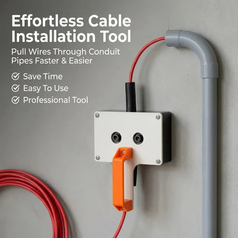 🔧 50% OFF NOW! ⚡ Efficient Cable Pulling Tool – Easy Wiring, Wide Compatibility & Durable Build 🛠️