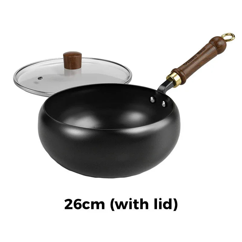 Professional-Grade Uncoated Iron Pot – 50% OFF Today! ⏳