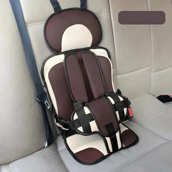 💞50K+ SOLD!🧳👶Portable Child Protection Car Seat – Lightweight 0.4kg, foldable & breathable mesh. 5‑point safety harness for 0‑12 years – stress‑free travel! 🚗✨