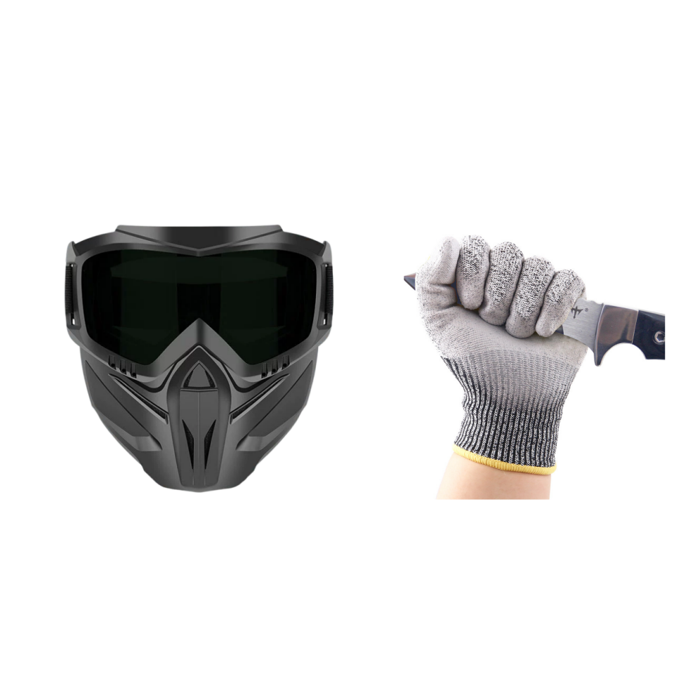 Detachable Full Face Goggle Mask🔥 Customer Favorite🔥