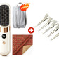 🥳2026 HOT SALE🥳💞50K+ SOLD!💇‍♀️🛡️ 50% OFF! 3‑in‑1 Cordless Hair Straightening Brush – Straighten, curl & detangle with 4 heat settings. Wider teeth prevent burns – safe for daily styling! ✨🌿