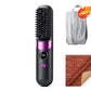 🥳2026 HOT SALE🥳💞50K+ SOLD!💇‍♀️🛡️ 50% OFF! 3‑in‑1 Cordless Hair Straightening Brush – Straighten, curl & detangle with 4 heat settings. Wider teeth prevent burns – safe for daily styling! ✨🌿