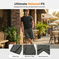 👖 Men's Plus Size Capri Pants – Wide-Leg Loose Fit, Drawstring Waist & Large Pockets ✨
