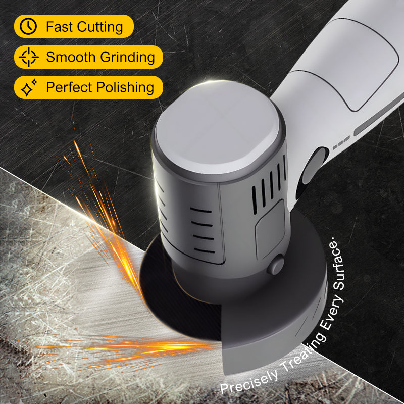 ⚙️12V Mini Angle Grinder - Compact & Powerful for DIY Projects, Includes Cutting Disc and Safety Guard