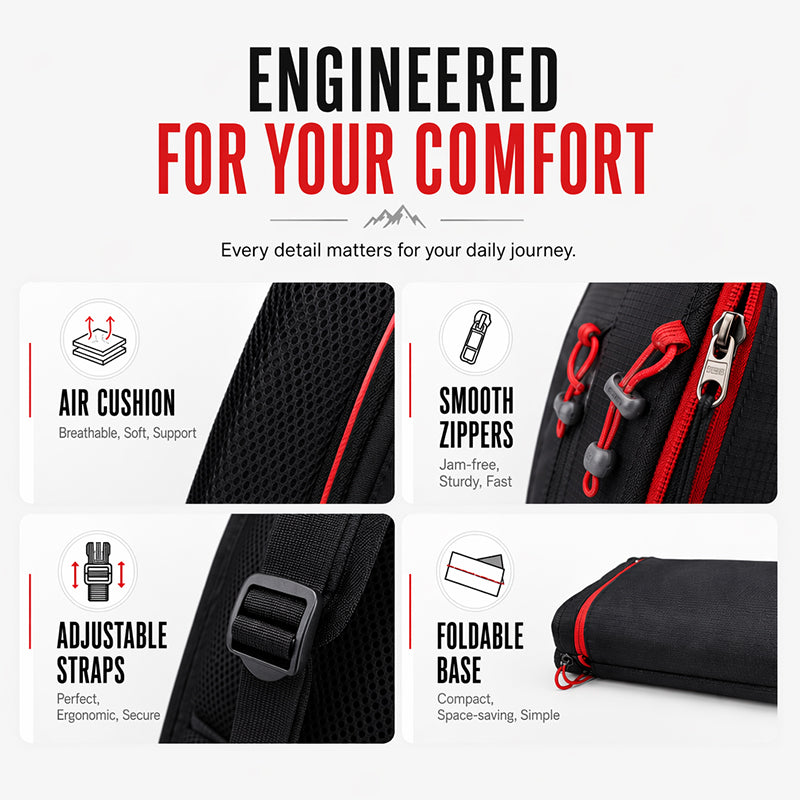 🏆 Last Day Special Price ! 🎒Foldable Waterproof Camping Backpack