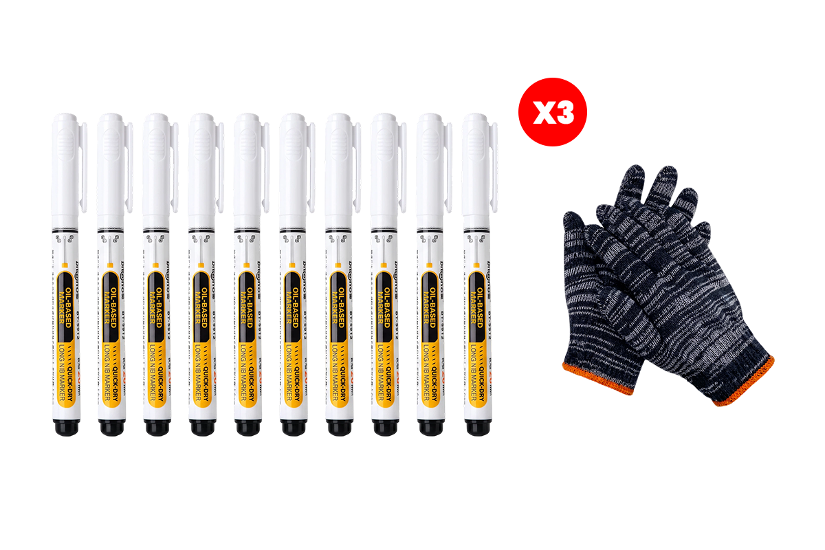 ⏳🔥LIMITED-TIME 50% OFF! ⏰Precision Tip Quick-Dry Oil-Based Marker Pen