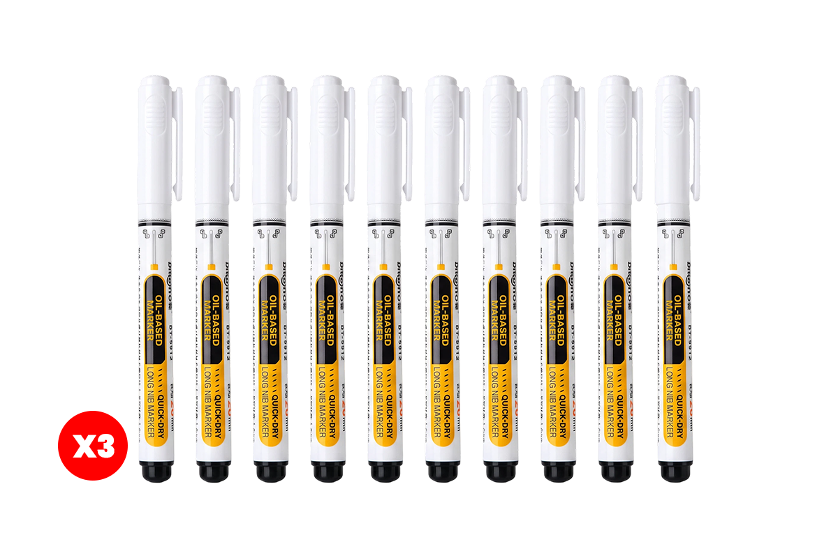 ⏳🔥LIMITED-TIME 50% OFF! ⏰Precision Tip Quick-Dry Oil-Based Marker Pen