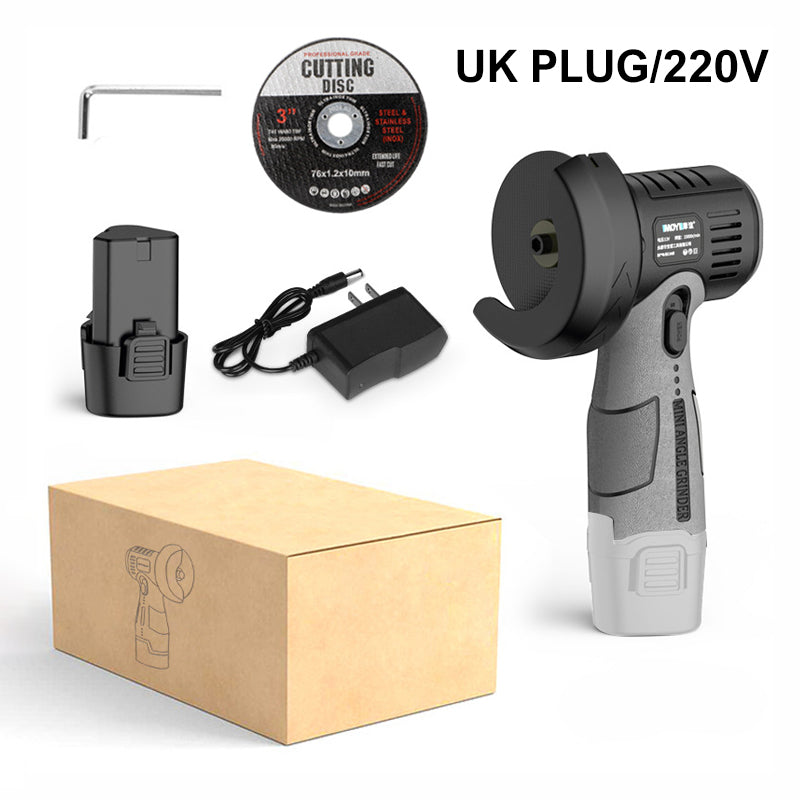 ⚙️12V Mini Angle Grinder - Compact & Powerful for DIY Projects, Includes Cutting Disc and Safety Guard