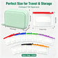 💊 A8 Waterproof 14 Color-Coded Pill Pouches Organizer – Portable Binder-Style Weekly Travel Medicine Storage Case for Pills, Vitamins & Supplements