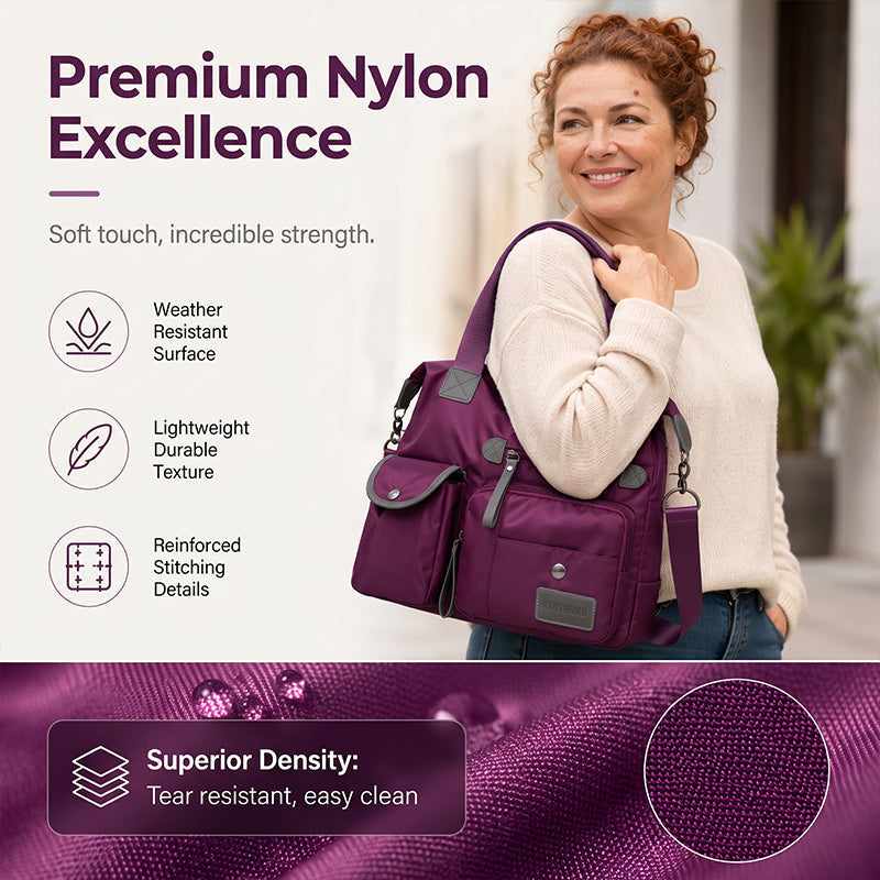 👜 LIMITED-TIME 50% OFF! 💐 Large Capacity Waterproof Tote Bag for Women