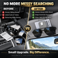 🔥2026 New Arrivals: 50% Off for a Limited Time🔥!🕶️Car Sunglasses Holder Double Clip Eyeglasses Mount and Ticket Card Clip