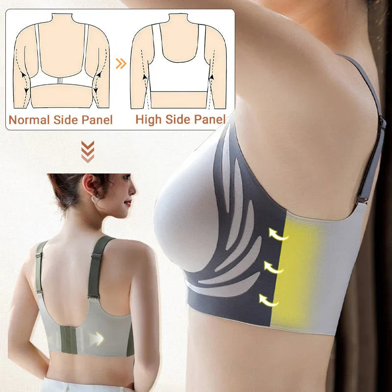 Body shaping, breast enhancement, lifting, anti-sagging, wire-free push-up bra