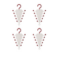 Multi-Functional V-Shaped Double Sided Hanger Storage Rack