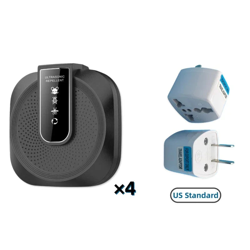 ⏳Limited-time 50% off⏰Ultrasonic anti-boating and rat repeller is powerful - 360° smart technology🔉🐀