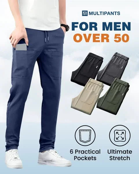🔥NEW YEAR SALE $32.99!!⚡50K+ SOLD!🔥MultiPants – High Stretch Multi-pocket Durable Cargo Pants