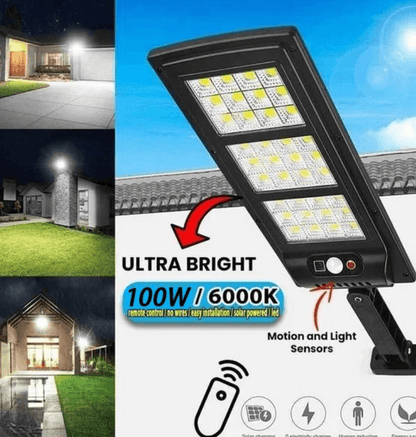 🔥 SOLAR STREET HIGH BRIGHTNESS LIGHT 6000 LUMENS - clarioy