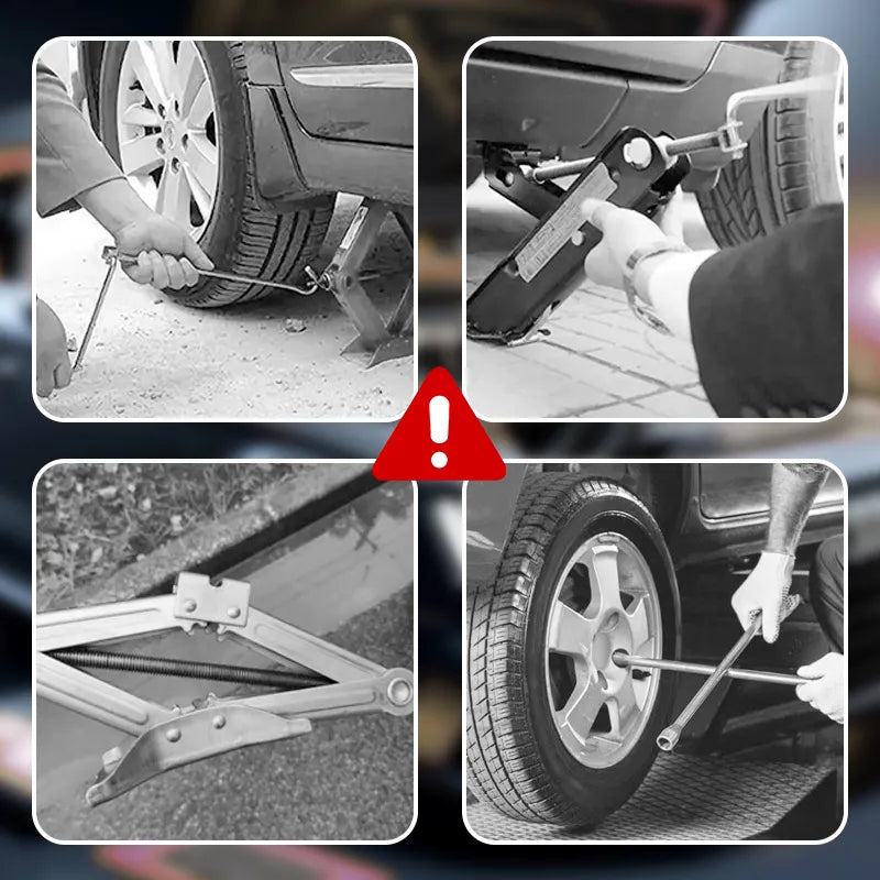 ⏳🔥LIMITED-TIME 50% OFF! ⏰12V Electric Hydraulic Jack Kit for Cars