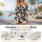 👗 LIMITED-TIME 50% OFF! ✨ Women's Off-Shoulder Shorts Jumpsuit – Abstract Print, Drawstring Waist, Vacation Ready 🌿