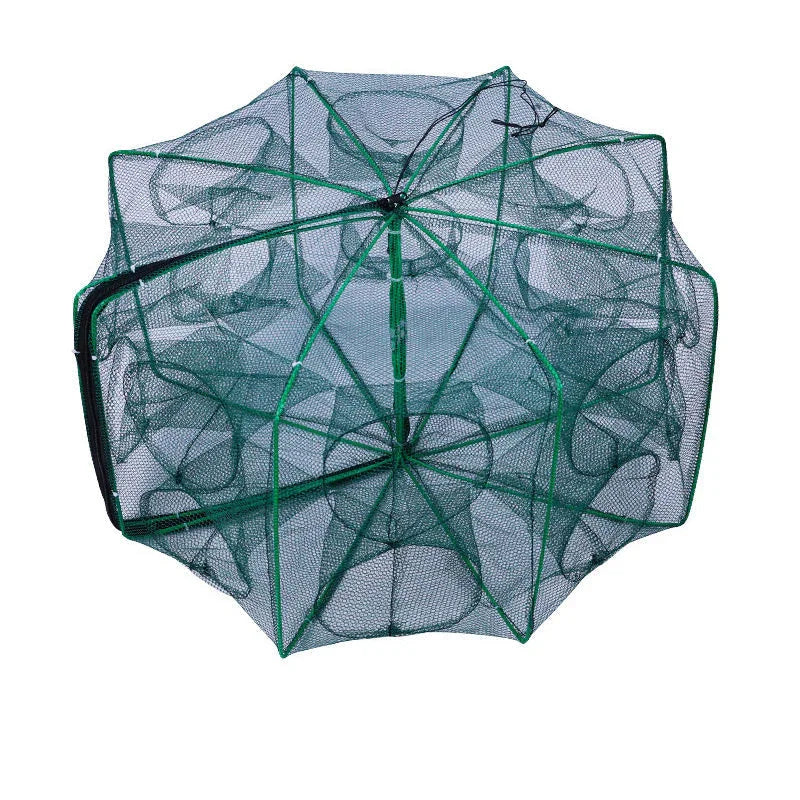🚨 50% OFF! 🚨 Automatic folding net for anglers – reinforced nylon fishing net, landing net with telescopic handle 🎣✨