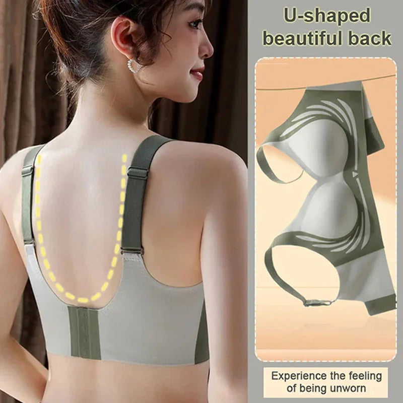 Body shaping, breast enhancement, lifting, anti-sagging, wire-free push-up bra