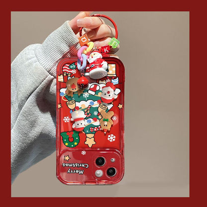 🎄Christmas Hot Sale 48% OFF🔥Christmas Tree Pendant Flip Mirror Case Cover For iPhone🎅