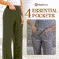 💖LAST DAY SALE 50% OFF💖2026 Women's New Type Casual High Waist Stretch Pants