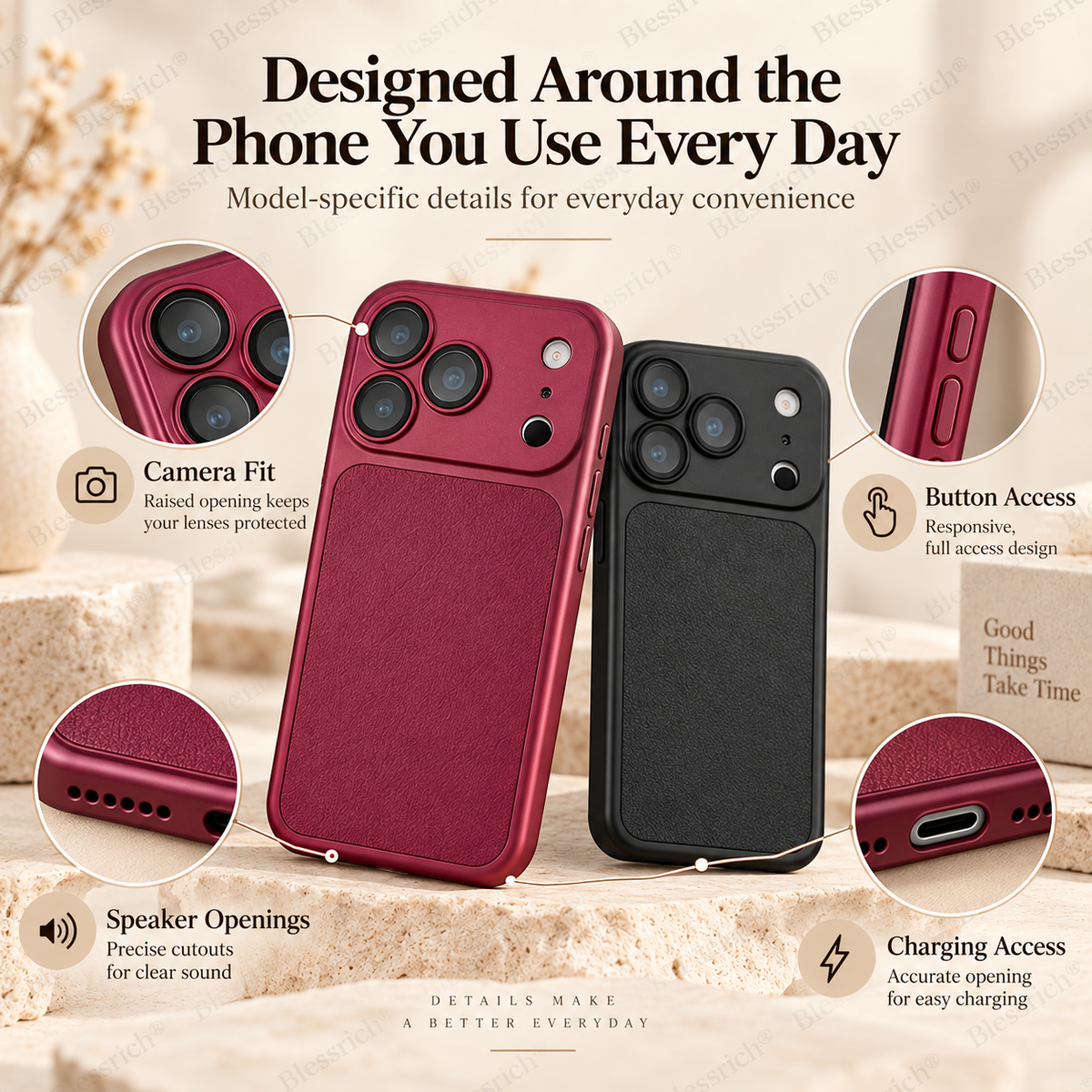 📱 LIMITED‑TIME 50% OFF! ✨ Soft Faux Leather Phone Case – Flexible, Slim, Model‑Specific ✨